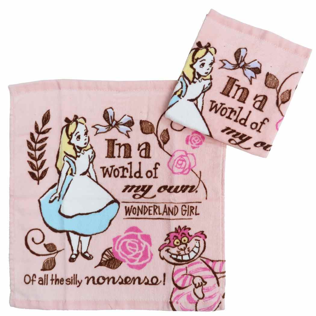 楽天市場 ふしぎの国アリス ハンドタオル プリント ウォッシュタオル 2枚セット トラッド ディズニー 林タオル 生活雑貨 キャラクター グッズ メール便可 シネマコレクション キャラクターのシネマコレクション