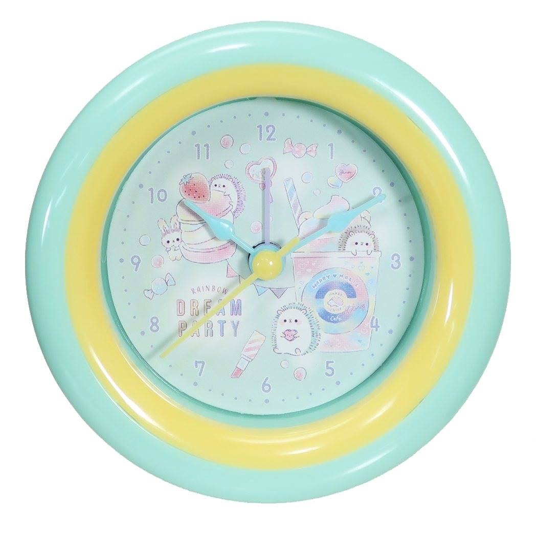 楽天市場 目覚まし時計 ラウンド アラームクロック ドリームパーティー ティーズファクトリー インテリア かわいい グッズ シネマコレクション キャラクターのシネマコレクション