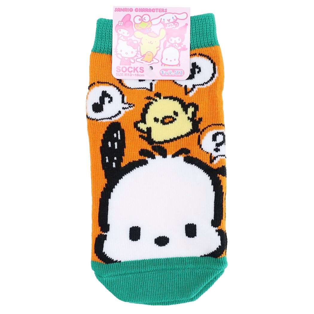 楽天市場 ポチャッコ 子供用 靴下 キッズソックス フェイス ヒヨコ サンリオ スモールプラネット プレゼント キャラクター グッズ メール便可 シネマコレクション キャラクターのシネマコレクション