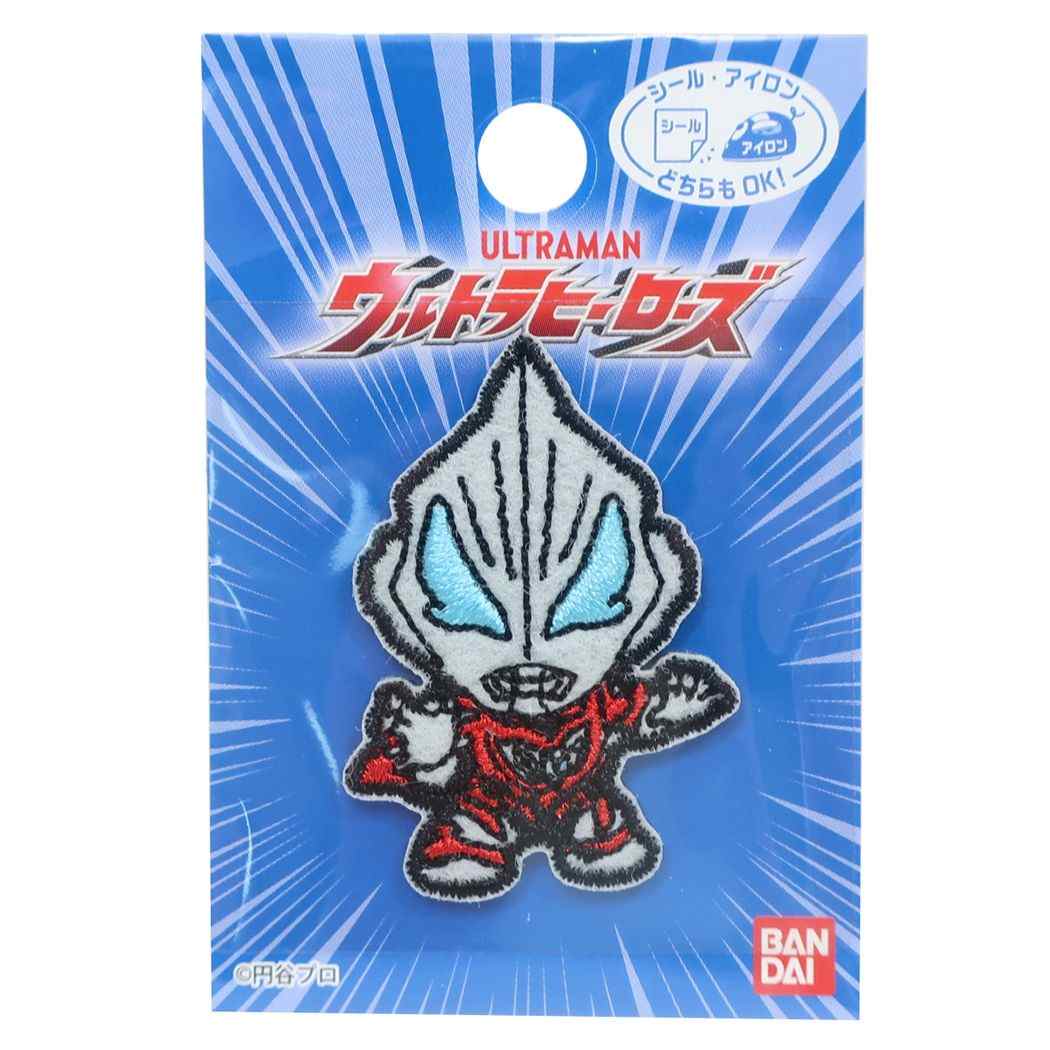 ウルトラヒーローズ ワッペン アイロンパッチシール ウルトラマンジード 特撮ヒーロー パイオニア 手芸用品 キャラクター グッズ メール便可 シネマコレクション プレゼント 男の子 女の子 ギフト画像