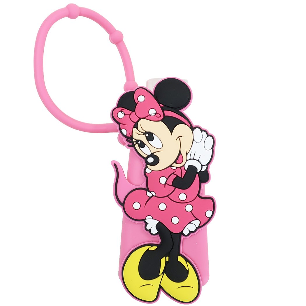 楽天市場 ミニーマウス ケース付き ハンドジェル 衛生雑貨 シャボンの香り ディズニー 粧美堂 手洗い キャラクター グッズ シネマコレクション キャラクターのシネマコレクション