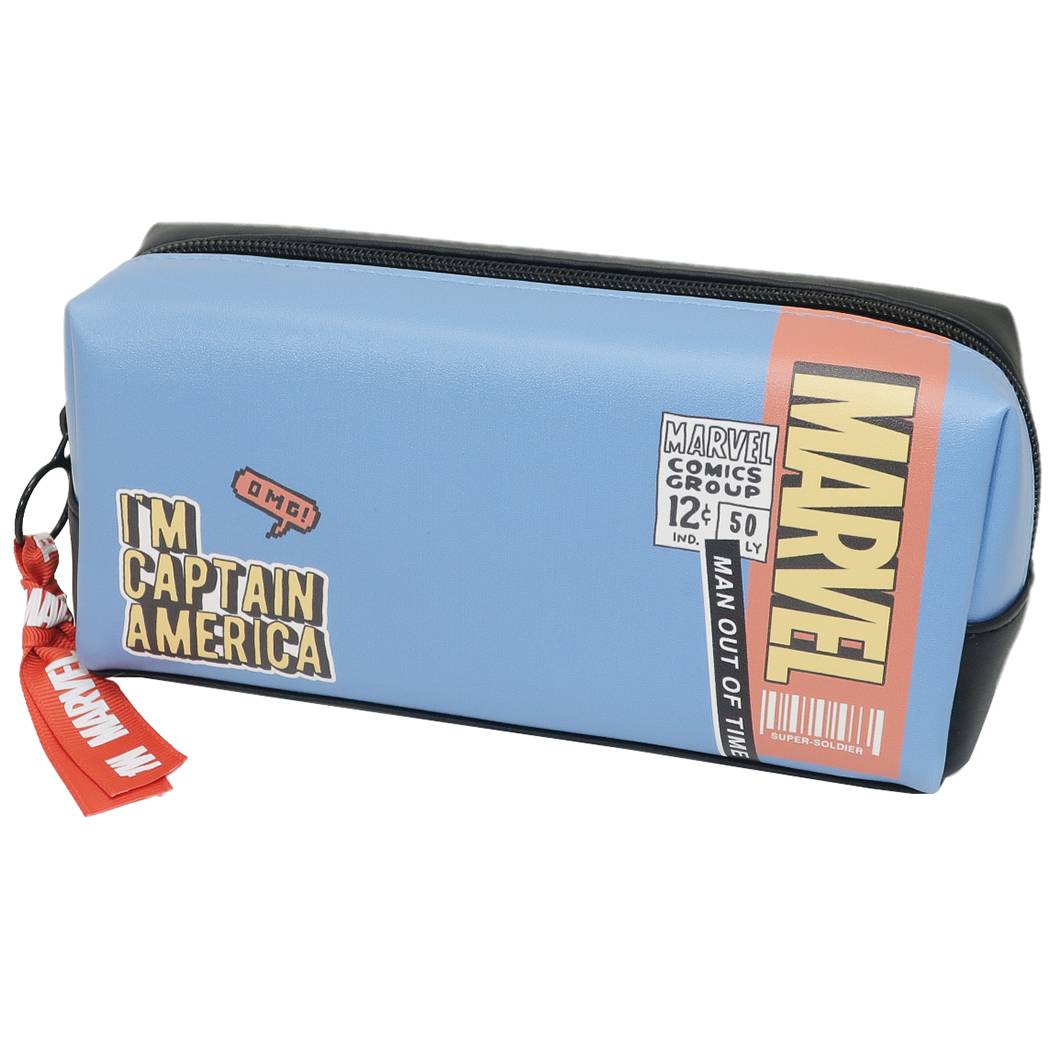 楽天市場 マーベル ペンケース Box ペンポーチ レトロ Marvel クラックス 筆箱 キャラクター グッズ Marvelcorner キャラクターのシネマコレクション