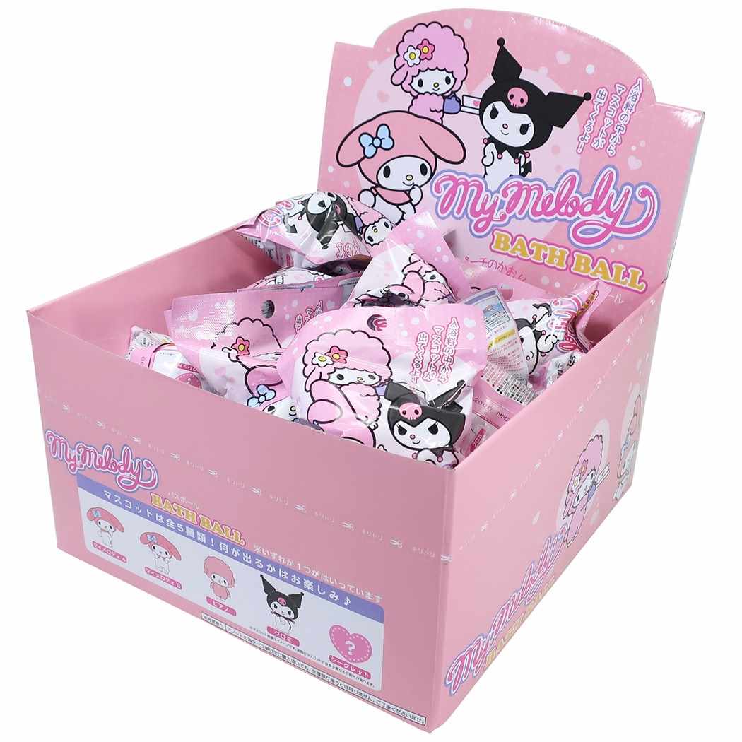 激安の マイメロディ バスボール 24個入box 入浴剤 ピーチの香り Boxセット まとめ買い サンタン キャラクター グッズ シネマコレクション 新品本物 Homepageee Com
