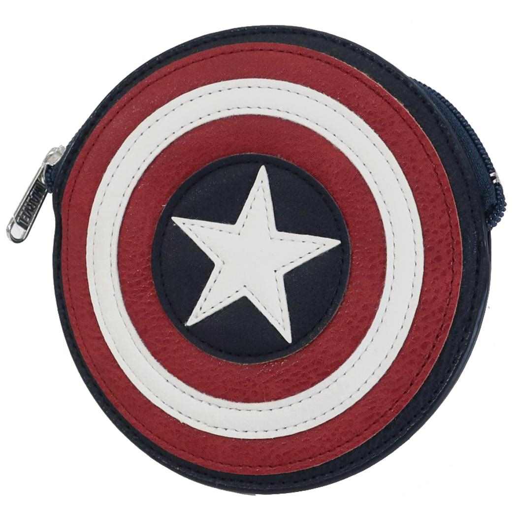 楽天市場 キャプテンアメリカ ミニポーチ シックスター ポーチ シールド マーベル 丸眞 プレゼント キャラクター グッズ シネマコレクション キャラクターのシネマコレクション