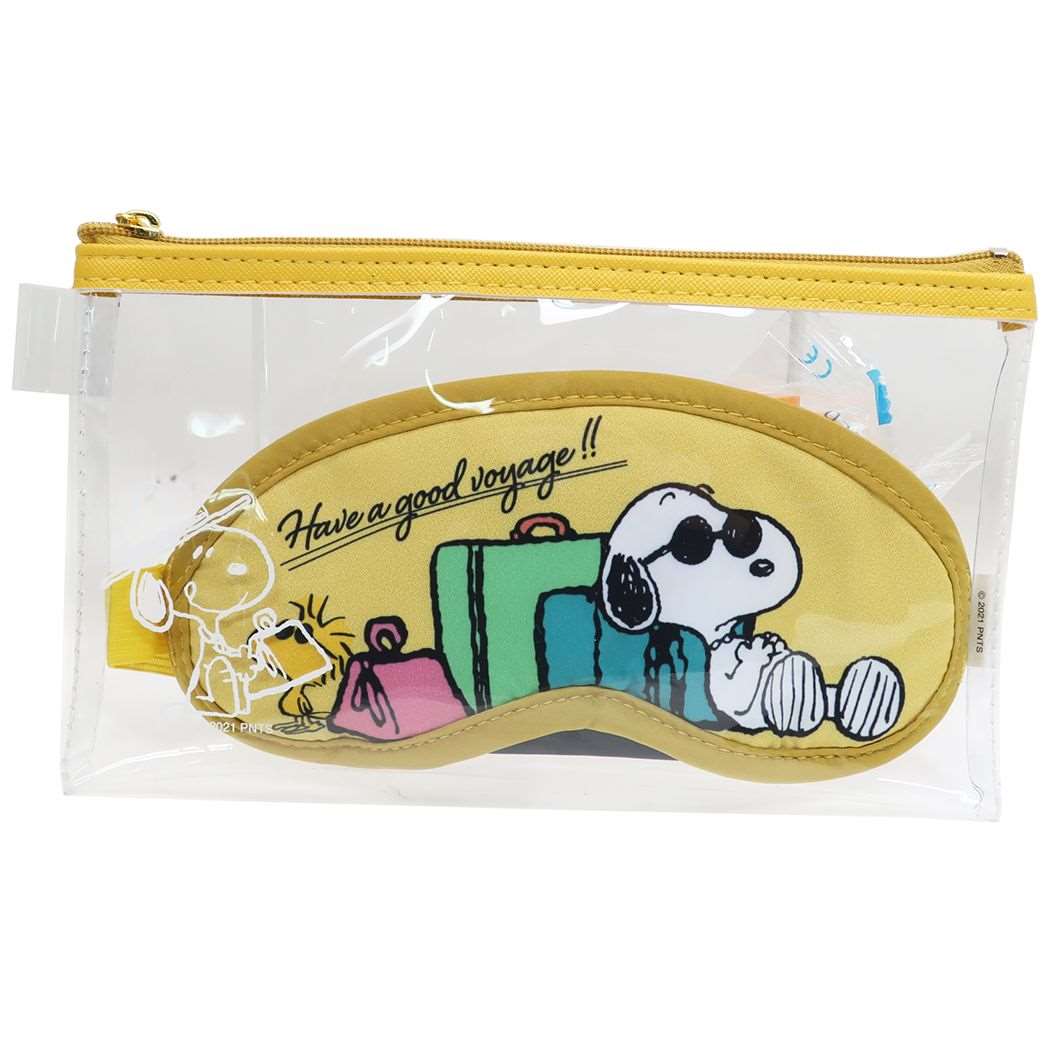 楽天市場 スヌーピー アイマスク 耳栓 セット ケース付き トラベル雑貨 スヌーピー ウッドストック ピーナッツ 粧美堂 プレゼント 旅行 女の子向け キャラクター グッズ メール便可 シネマコレクション キャラクターのシネマコレクション