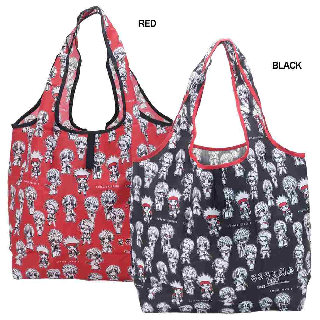 楽天市場 るろうに剣心 最終章 エコバッグ 折りたたみ くるくる ショッピングバッグ 集合 少年ジャンプ スモールプラネット お買い物かばん キャラクター グッズ メール便可 シネマコレクション キャラクターのシネマコレクション