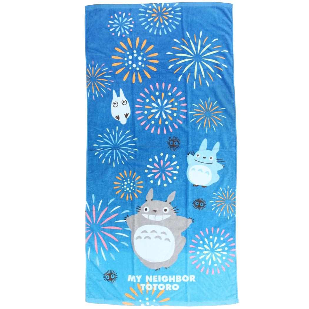 楽天市場 となりのトトロ Jumbo ビーチタオル レジャー バスタオル トトロと夏夜空 スタジオジブリ 丸眞 お風呂上り ギフト雑貨 女の子 キャラクター グッズ シネマコレクション キャラクターのシネマコレクション