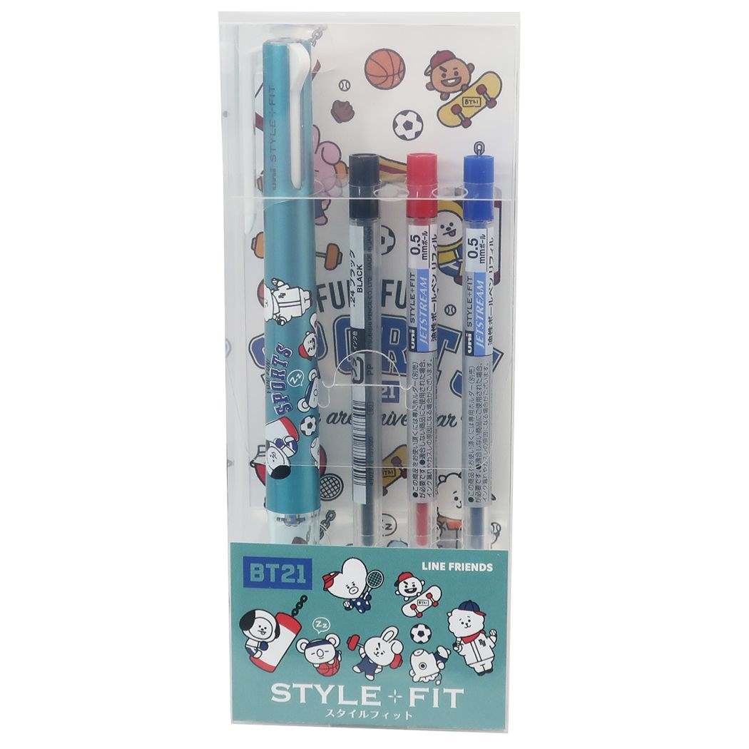 楽天市場 Bt21 スタイルフィット3色ホルダー ユニバースター キャラクターハウス キャロル