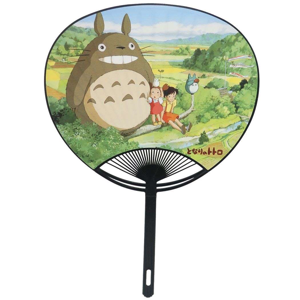 楽天市場 となりのトトロ ポリ キャラクターうちわ 夏雑貨 スタジオジブリ エンスカイ 団扇 プレゼント キッズ 子ども 男の子 女の子 キャラクター グッズ シネマコレクション キャラクターのシネマコレクション