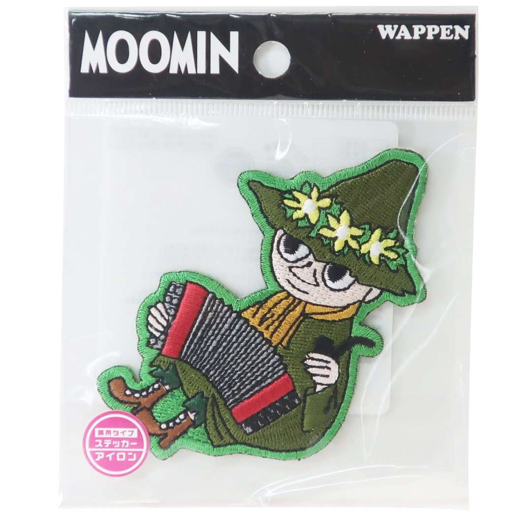 楽天市場 ムーミン ワッペン アイロンパッチ スナフキンお座り 北欧 スモールプラネット ギフト雑貨 コレクション雑貨 プレゼント キャラクター グッズ メール便可 シネマコレクション キャラクターのシネマコレクション