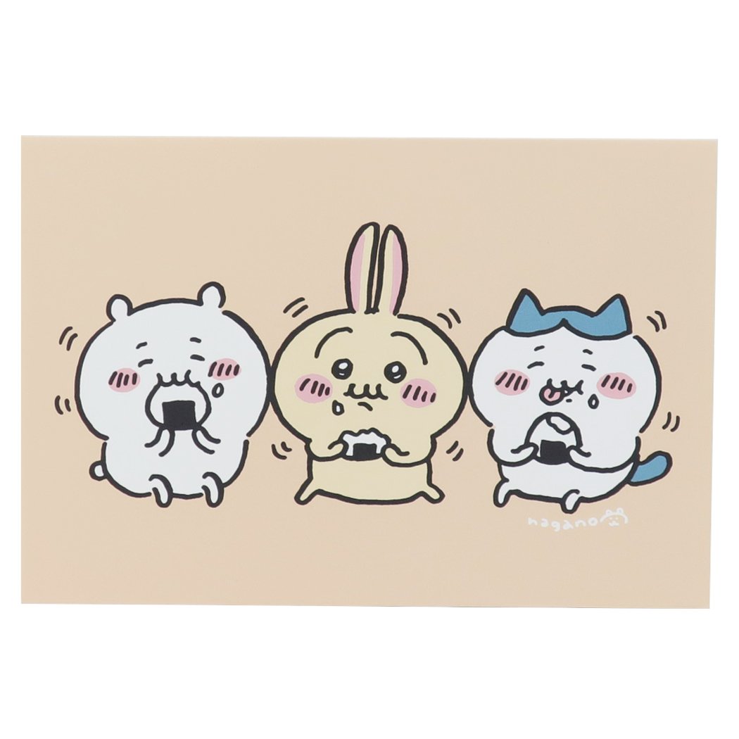 楽天市場 ちいかわ ポストカード Postcard お腹すいた3人 Line Friends エンスカイ コレクション雑貨 キャラクター グッズ メール便可 シネマコレクション キャラクターのシネマコレクション