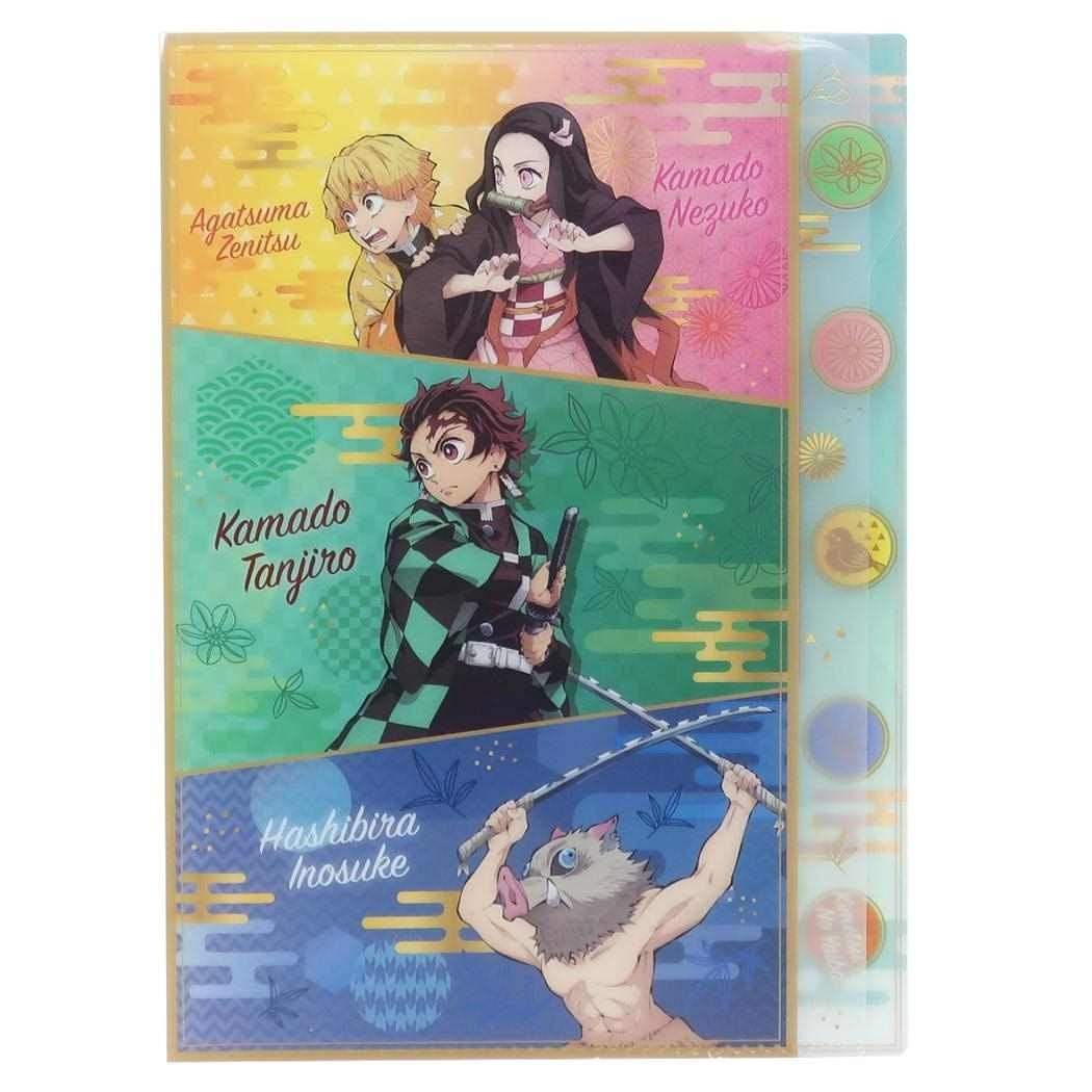 楽天市場】鬼滅の刃 クリアファイル 3ポケット A4 炭治郎＆善逸