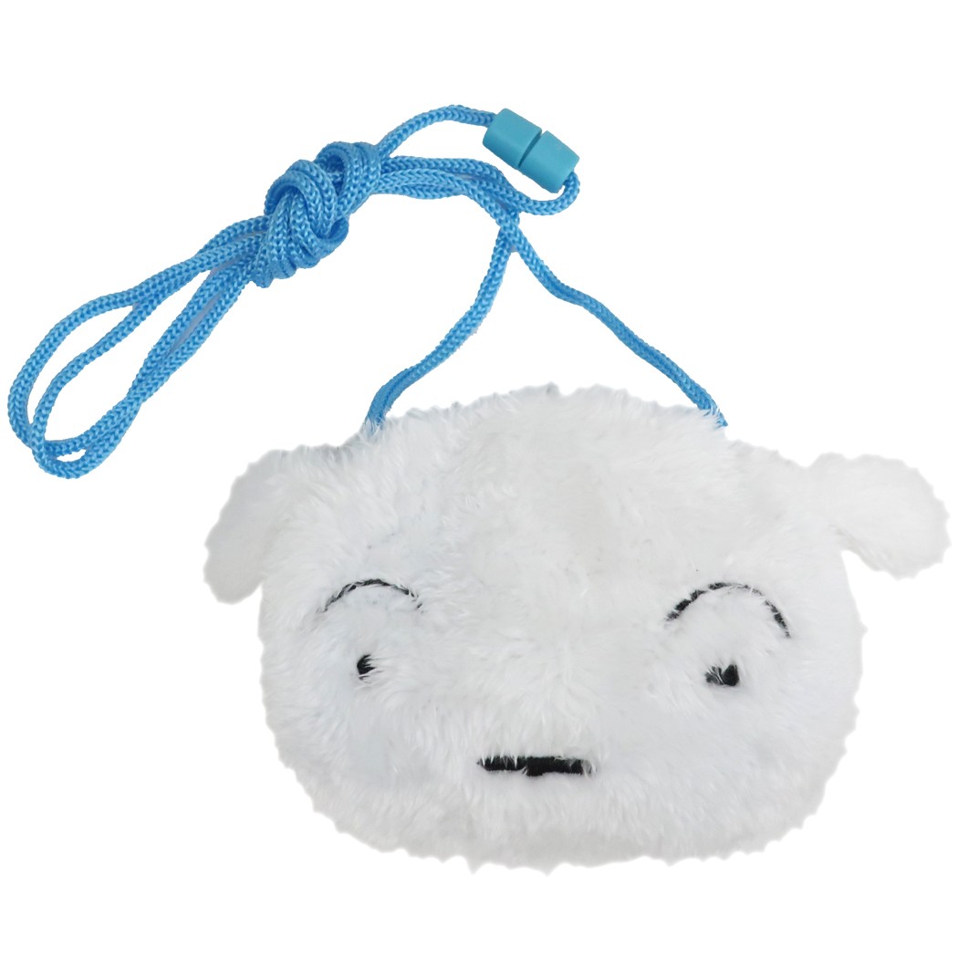 クレヨンしんちゃん ポシェット ぬいぐるみネックポーチ シロ ユニック 子供 キッズ プレゼント 小物入れ アニメキャラクター グッズ シネマコレクション 男の子 女の子 ギフト ホワイトデー画像