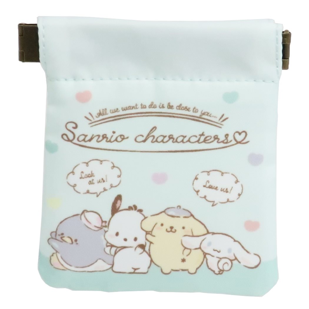 楽天市場 サンリオキャラクターズ ミニポーチ ばね口パカッと ポーチ サンリオ ケイカンパニー プレゼント キャラクター グッズ メール便可 シネマコレクション Cpsr 2109 キャラクターのシネマコレクション