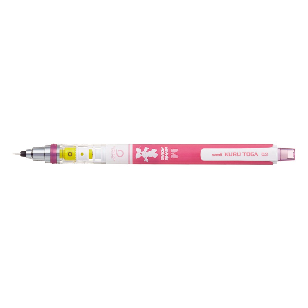 楽天市場 ミニーマウス 三菱鉛筆 Kurutoga クルトガシャープ 0 3mm ディズニー シャーペン 新学期準備 機能性文具 筆記用具 中学生 高校生 大人 グッズ メール便可 シネマコレクション キャラクターのシネマコレクション