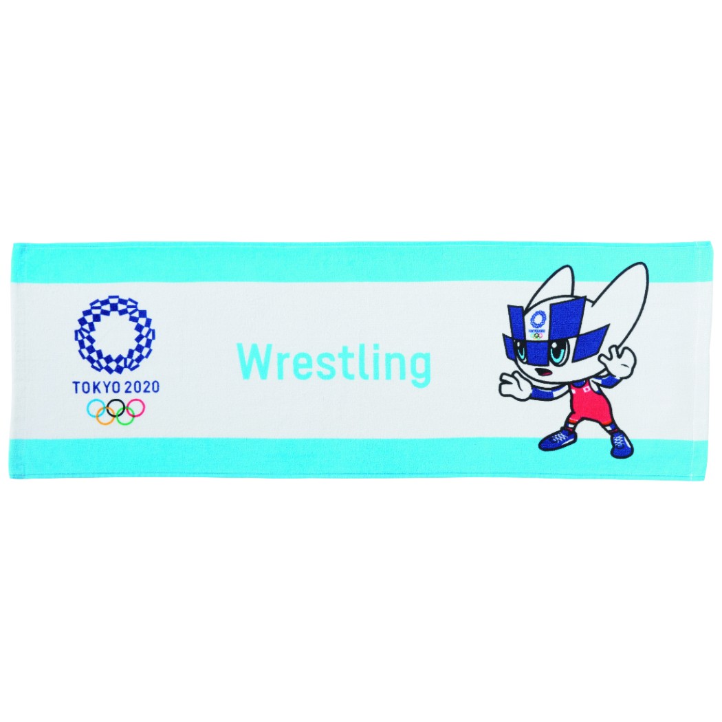 楽天市場 東京 オリンピック フェイスタオル ジャーリング ロングタオル レスリング ミライトワ 丸眞 日本オリンピック委員会 公式 ライセンス商品 東京オリンピック スポーツ プレゼント グッズ メール便可 シネマコレクション キャラクターのシネマコレクション