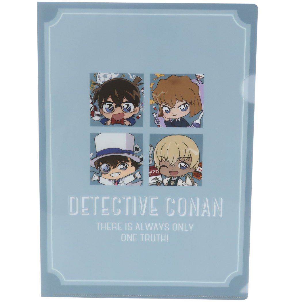 楽天市場 名探偵コナン クリアフォルダー シングル クリアファイル スクエア柄 マリモクラフト 新学期準備文具 アニメキャラクター グッズ メール便可 シネマコレクション キャラクターのシネマコレクション