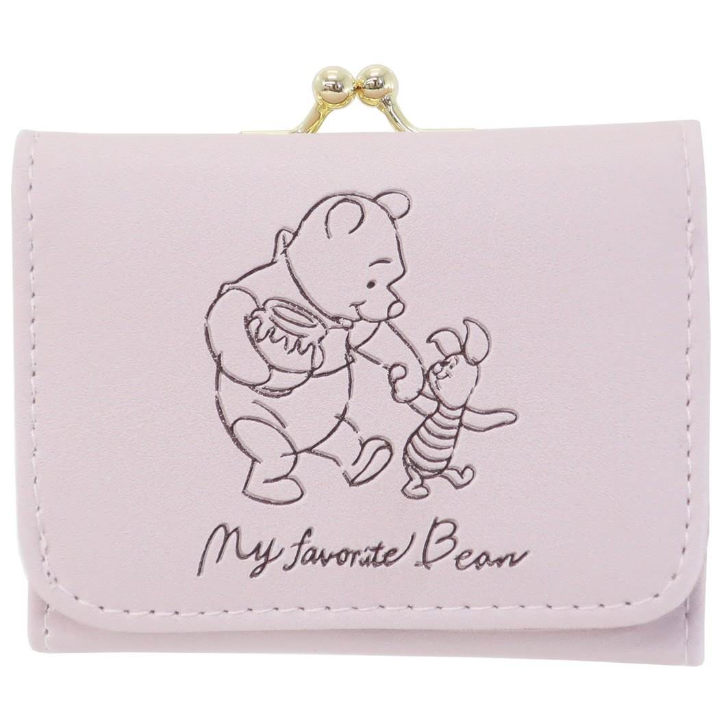 楽天市場 くまのプーさん 三つ折りコンパクト財布 ミニウォレット ふんわりシリーズ第2弾 ピンク ディズニー マリモクラフト プレゼント キャラクター グッズ シネマコレクション キャラクターのシネマコレクション