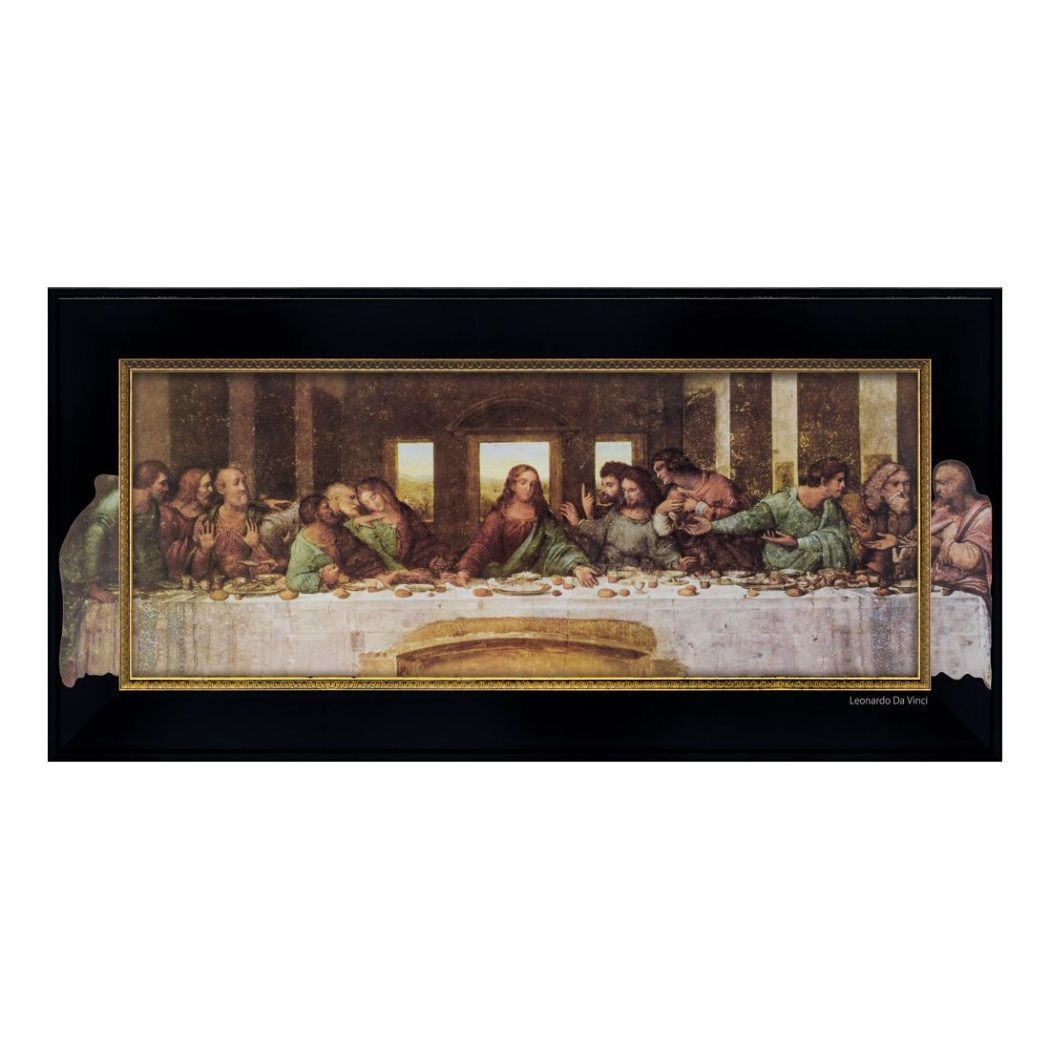 【ポイント10倍 & クーポン！】レオナルドダヴィンチ 名画 ビッグアート 名画ハイグロスシリーズ 最後の晩餐 ユーパワー BA-10071 ギフト 額付き インテリア 取寄品 シネマコレクション