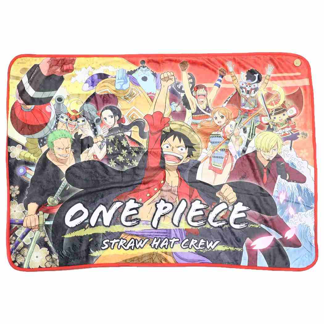 楽天市場 ワンピース ひざ掛け毛布 ふわもこ ボア ブランケット 麦わらの一味 One Piece 少年ジャンプ ケイカンパニー ウォーマー雑貨 防寒 アニメキャラクター グッズ シネマコレクション キャラクターのシネマコレクション
