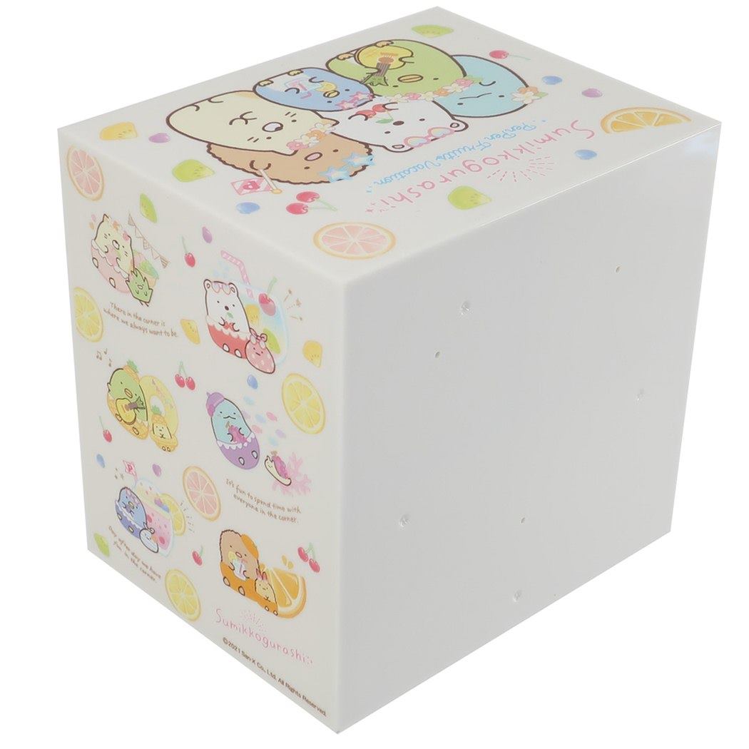 すみっコぐらし卓上収納キャラチェストクリームサンエックスケイカンパニー小物入れ収納ケースキャラクターグッズシネマコレクション