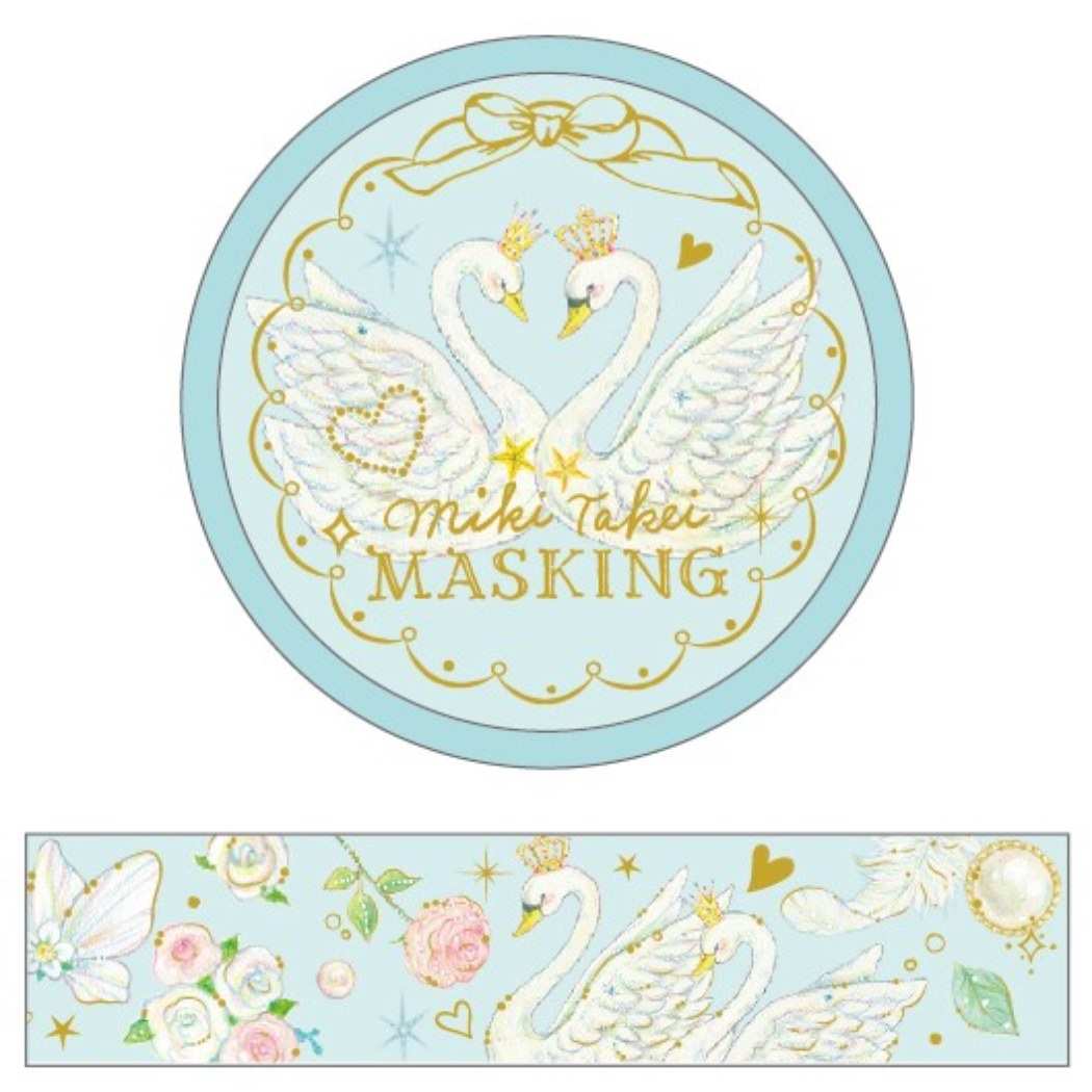 楽天市場 たけいみき メッセージカード ミニカード ミニ封筒5組セット スワン クローズピン 大人かわいい ギフト 雑貨 ガーリーイラスト グッズ メール便可 キャラクターのシネマコレクション