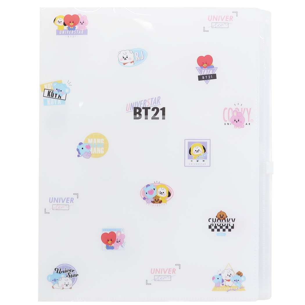 楽天市場】BT21 mininiシリーズ 選べる2種 クリアファイル-A4