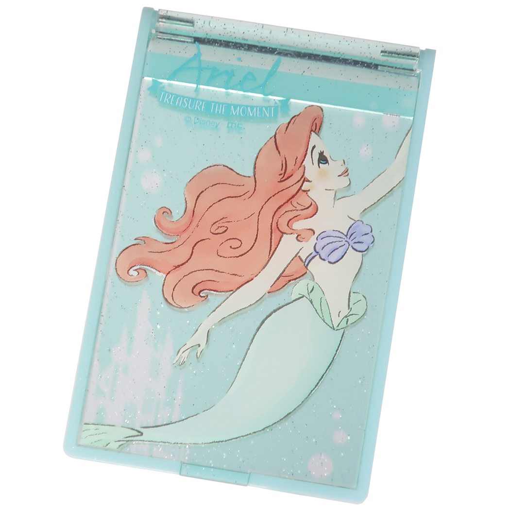 リトルマーメイド 手鏡 S 折りたたみミラー アリエル マリモクラフト ディズニープリンセス