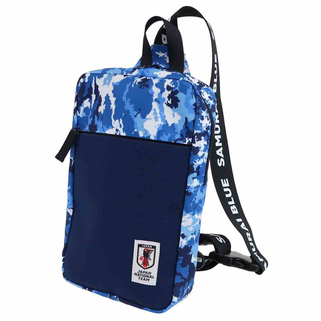 市場 サッカー日本代表シリーズ サムライブルー サッカー ワンショルダーバッグ ボディバッグ グッズ