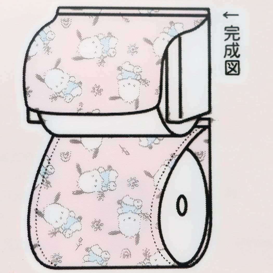 ポチャッコ トイレ用品 サンリオ かわいい トイレットペーパーホルダーカバー ケイカンパニー