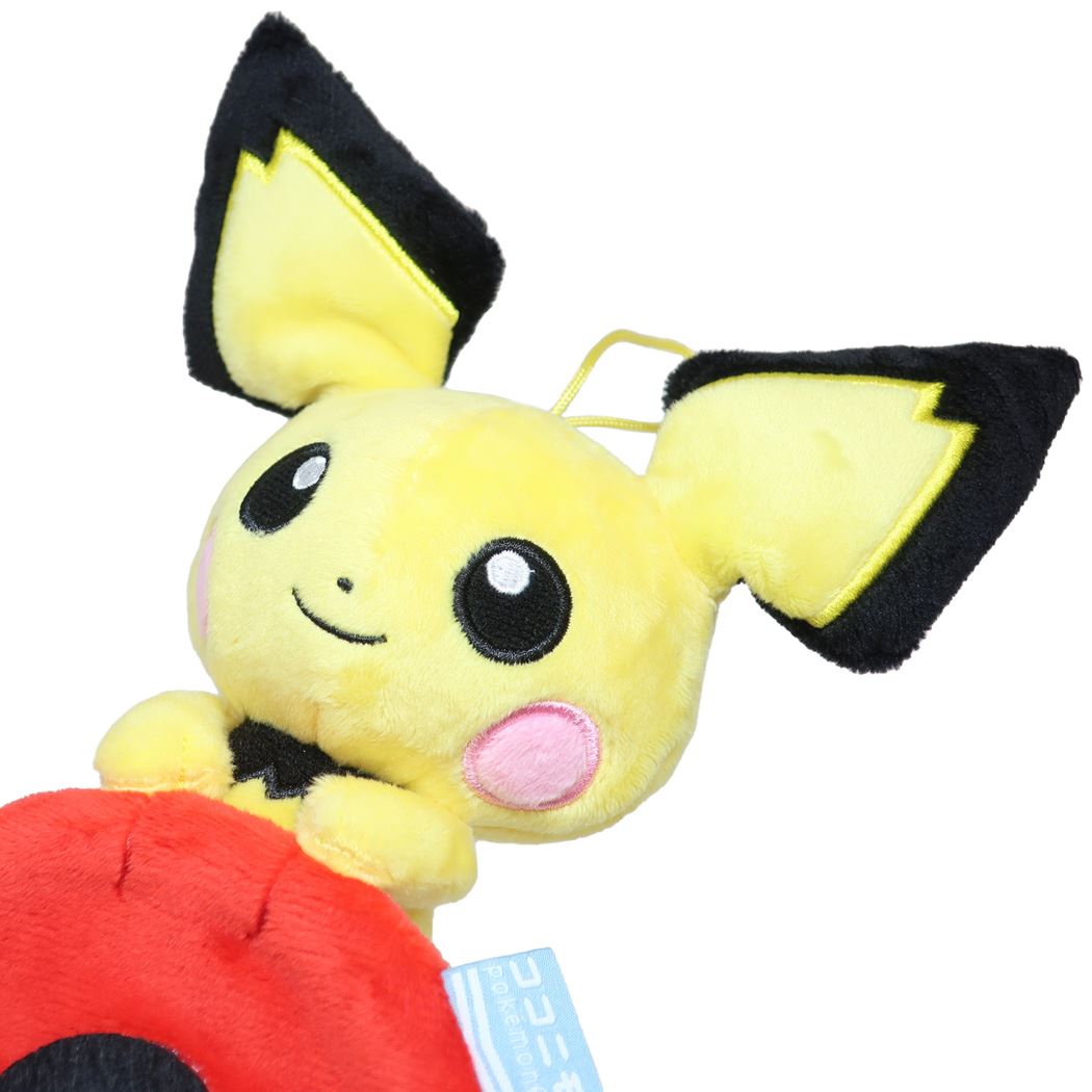 ポケモン タオル掛け かわいい ぬいぐるみタオルハンガー ピチュー キャラクター 三英貿易
