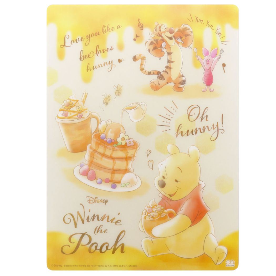 市場 くまのプーさん 下敷き 新学期準備文具 サンスター文具 ディズニー Dc05 キャラパレ 小学生 下じき