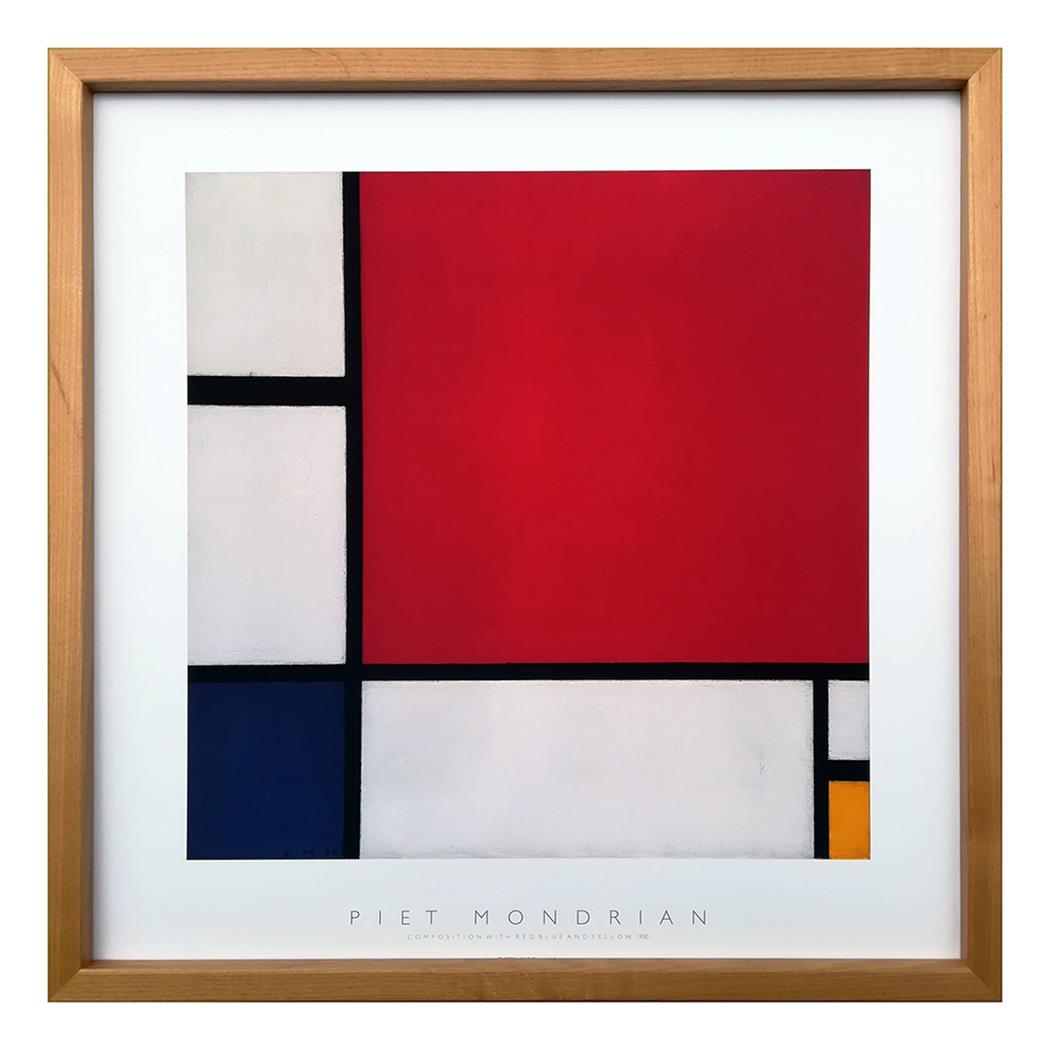 【ポイント10倍 & クーポン！】Composition with Red Blue and Yellow 1930 アートポスター ピエト モンドリアン Piet Mondrian 美工社 IPM-62206 抽象画 壁掛け用 インテリア 取寄品【プレゼント】