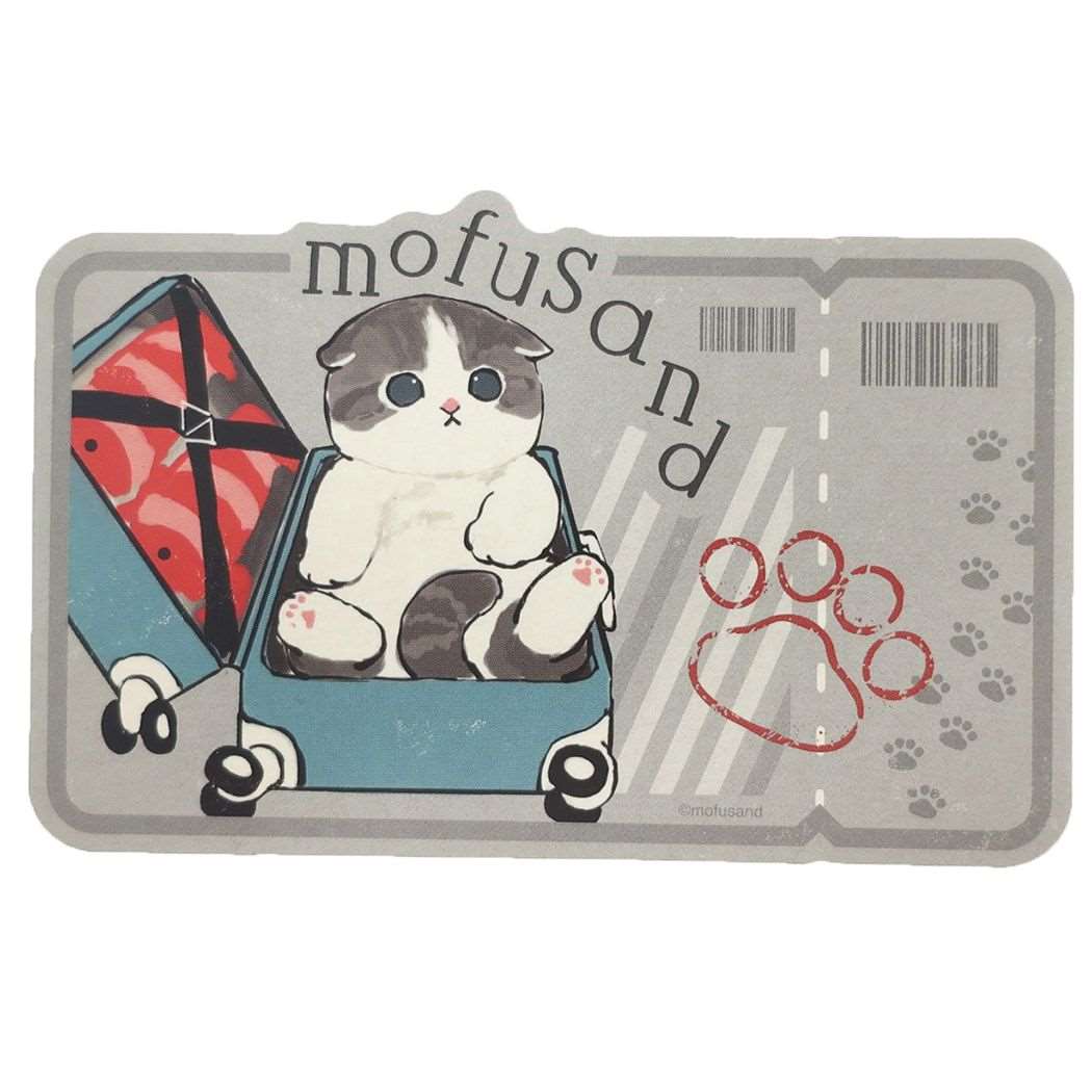 ねこ mofusand モフサンド ゼネラルステッカー キャラクター 