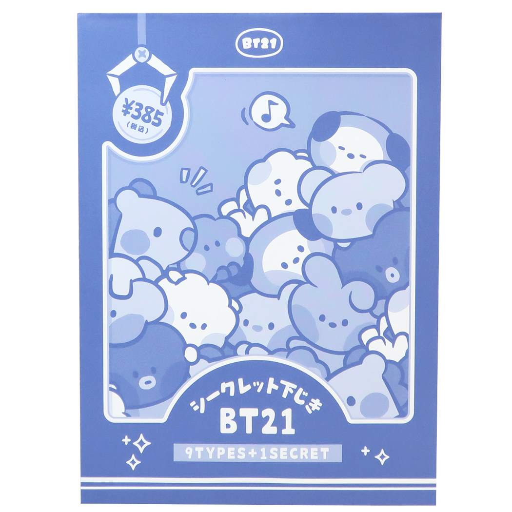 市場 塩ビケース入りステッカー BT21 FRIENDS アップ フレークシール LINE クラックス