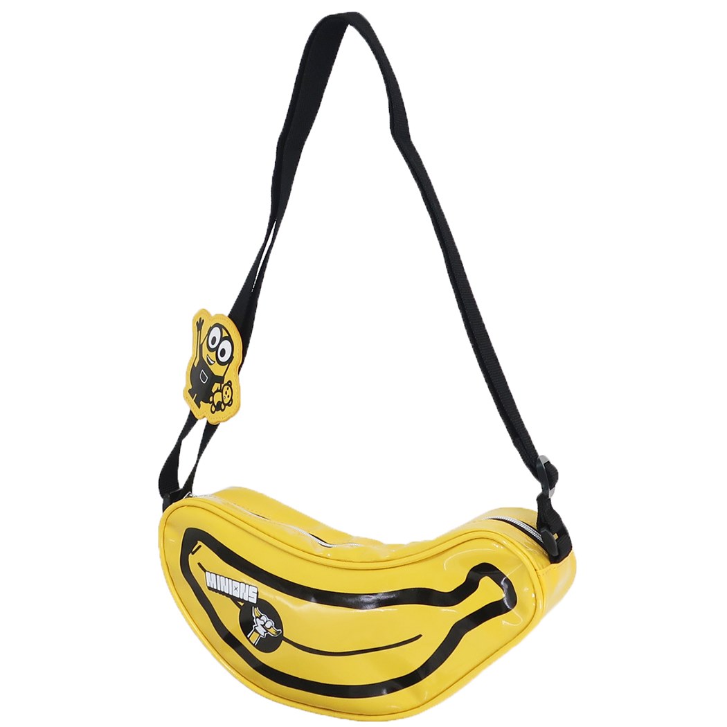 ミニオンズフィーバー ショルダーバッグ バナナショルダーバッグ ユニバーサル映画 エンスカイ 斜め掛けかばん キャラクター グッズ シネマコレクション 流行に