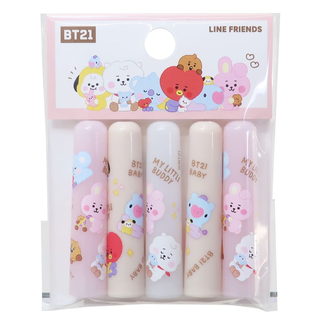 楽天市場】BT21 鉛筆 丸軸えんぴつ8本セット2B 8本1組セット LINE FRIENDS カミオジャパン 新入学 新学期準備文具 小学生 中学生  高校生 キャラクター 商品 メール便可 シネマコレクション : キャラクターのシネマコレクション