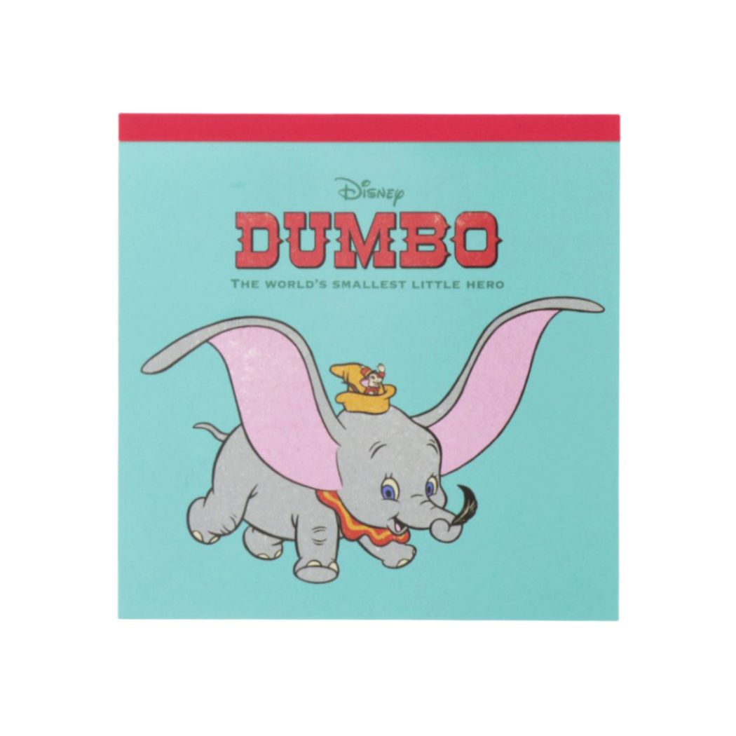ダンボ メモ帳 スクエアメモ Colors ディズニー サンスター文具 新学期準備文具 キャラクター グッズ メール便可 シネマコレクション 最大43 Offクーポン