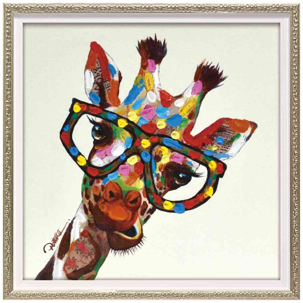 楽天市場】【ポイント10倍 & クーポン！】動物画 オイルペイントアート