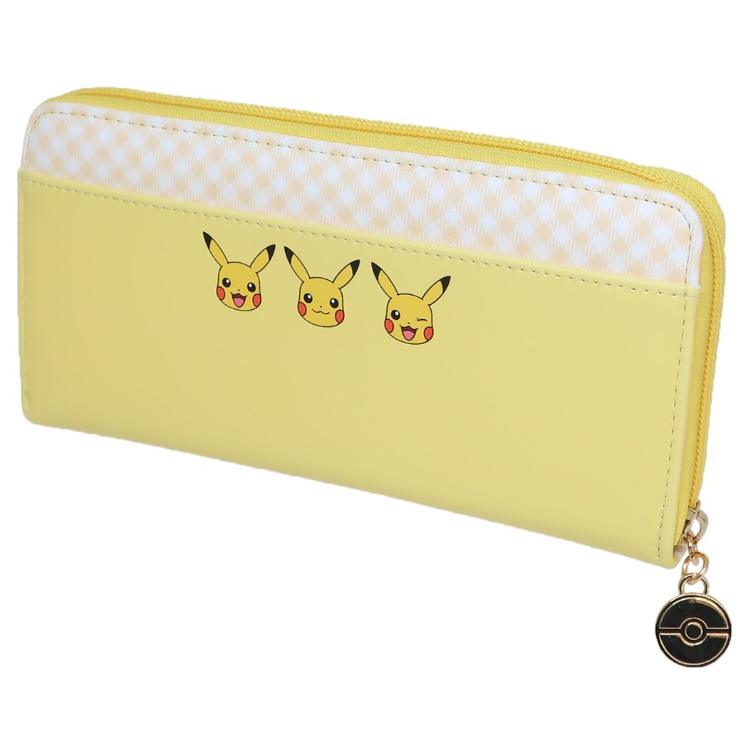 ポケットモンスター ロングウォレット ラウンドファスナー長財布 グッズ サンアート キッズ シネマコレクション 子ども ギフト プレゼント キャラクター イエロー ポケモン キッズファッション | eu-agencies.net
