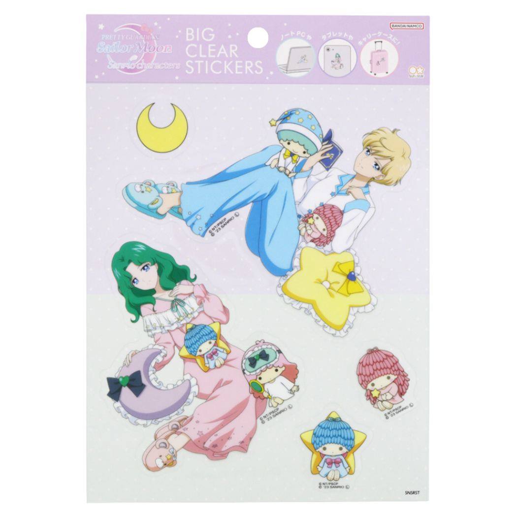 セーラームーン　サンリオ　アクリルクリップ　コンプリート サンスター文具 美少女戦士セーラームーン×サンリオ