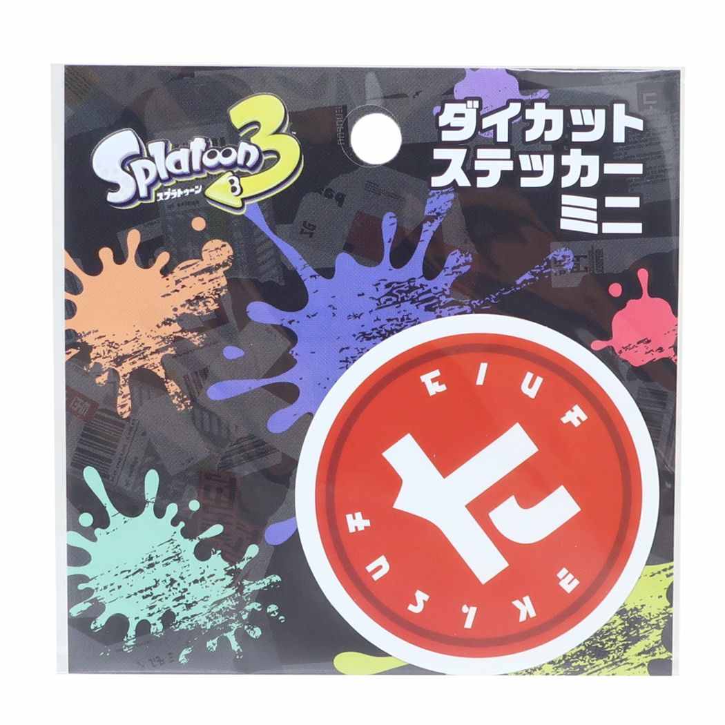 Splatoon 3 & Splatoon 2パッケージ版 ステッカーセット スプラトゥーン3 ダイカットステッカーミニ /(6) ｜ エンスカイ