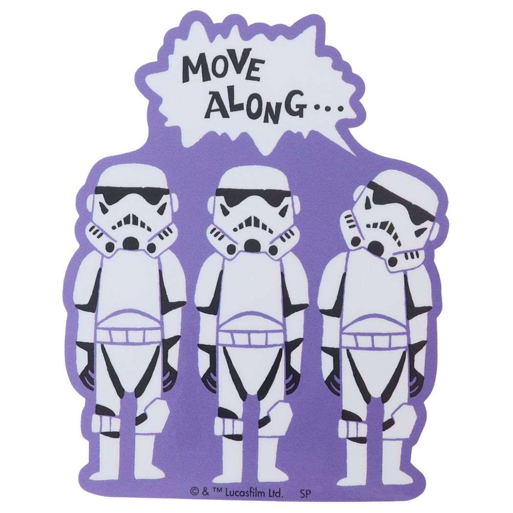 楽天市場】スターウォーズ ダイカットシール キャラクターステッカー