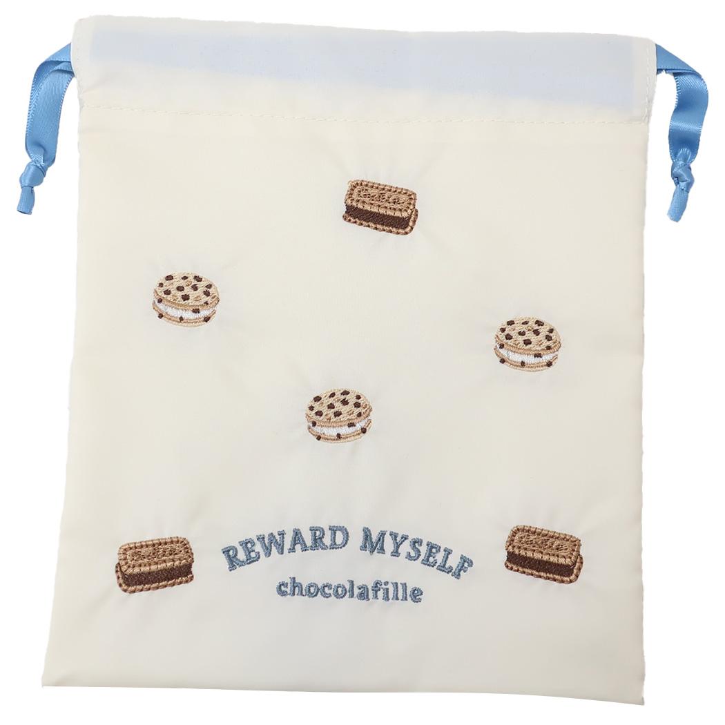 楽天市場】地元パン ミニ巾着袋 まめきんちゃくポーチ リバティの紙袋