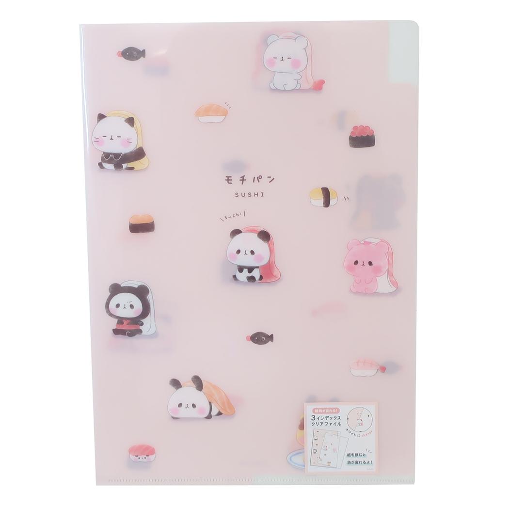 クリアファイル　パンダ　5点セット　ハガキサイズ　新品未使用 楽天市場】【売り尽くし30％OFF！】 もちもちぱんだ ダイカット