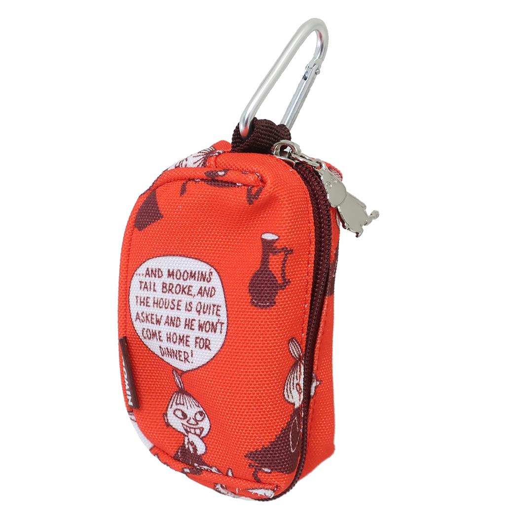 【ポイント10倍 & クーポン！】ムーミン 収納用品 コンパクトポーチ オレンジコンパクト 北欧 丸眞 ギフト 収納 ボールポーチ キャラクター グッズ シネマコレクション画像
