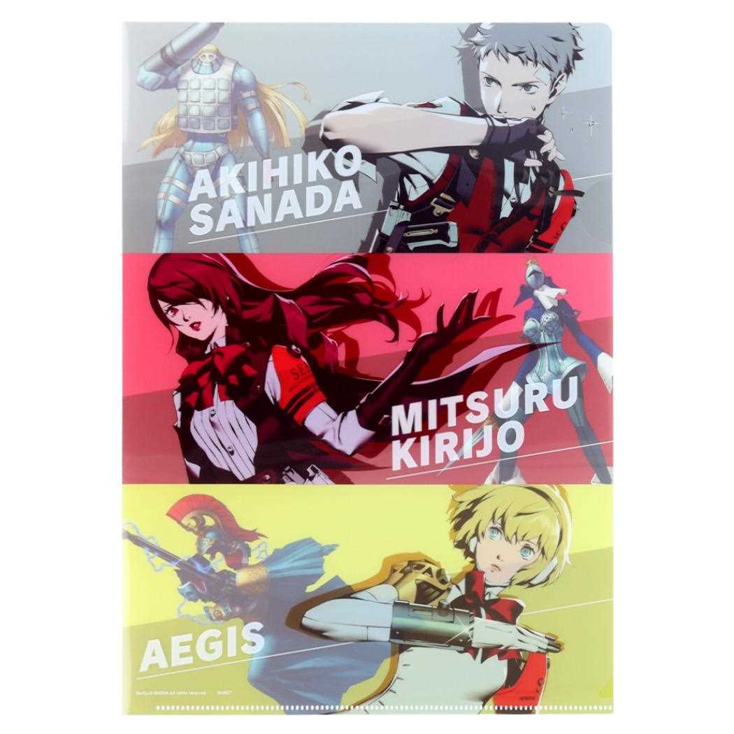 楽天市場】ペルソナ3リロード クリアファイル A4 A柄