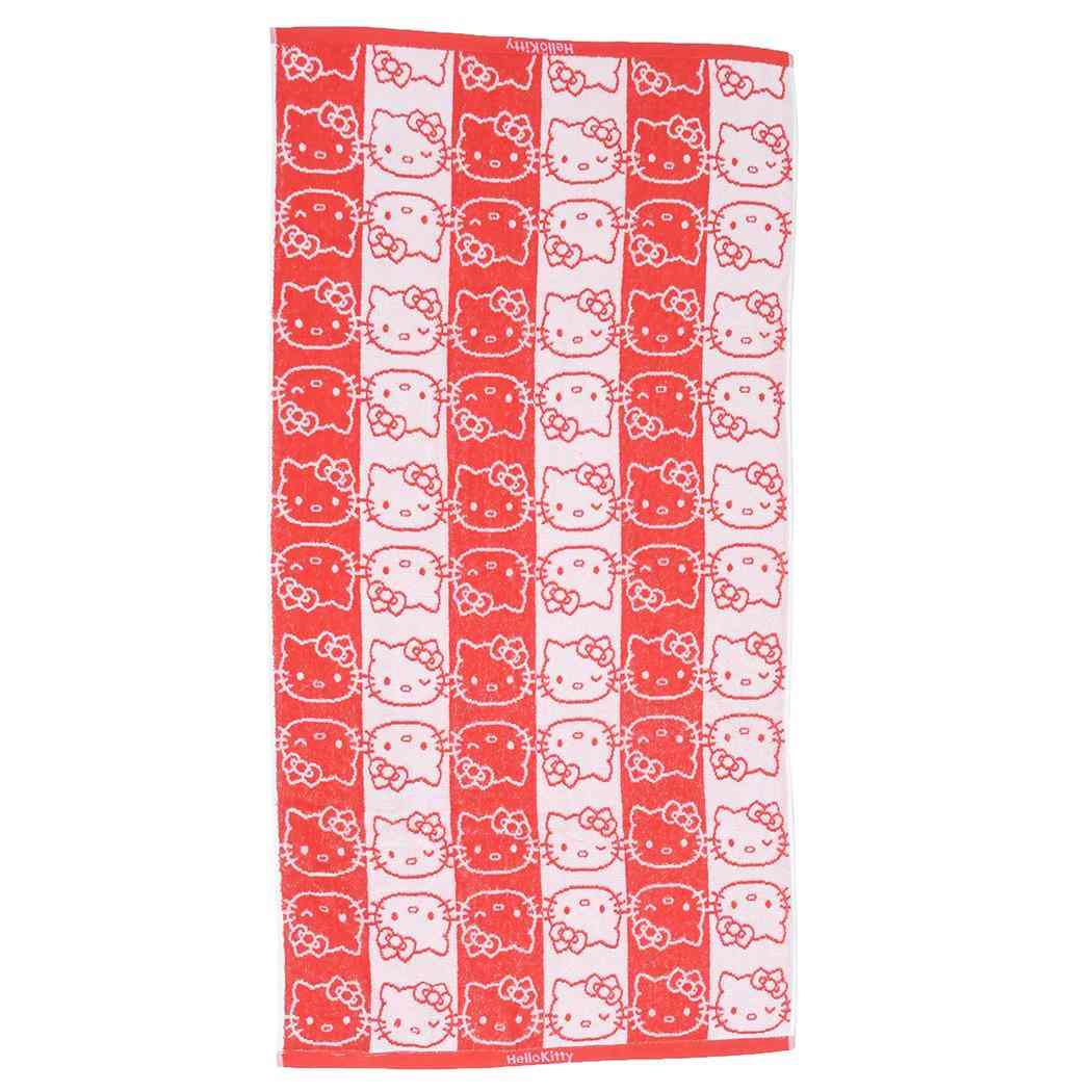 楽天市場】ハローキティ バスタオル 40×110cm ジュニアバスタオル
