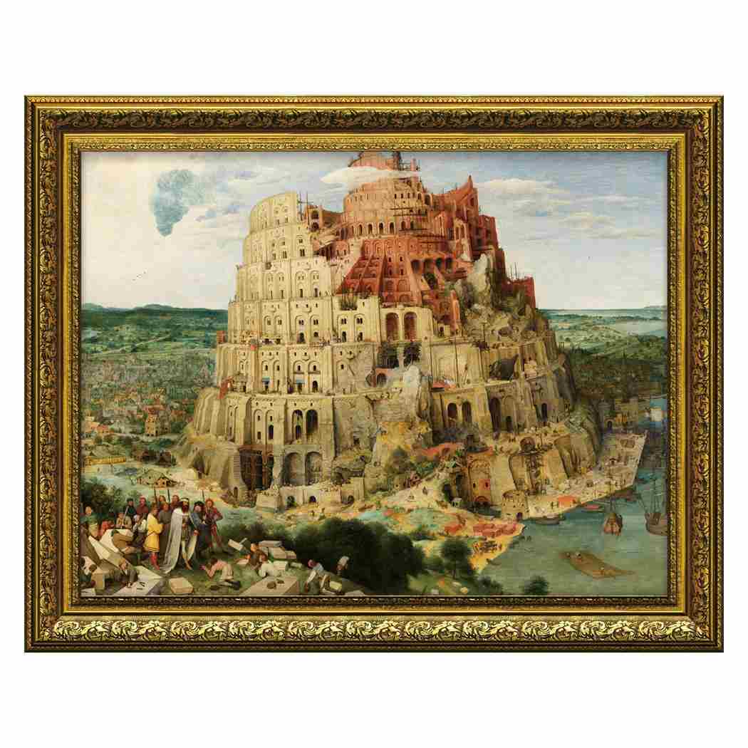 【ポイント10倍 & クーポン！】ブリューゲル 名画 ミュージアムアートシリーズ バベルの塔 ユーパワー MW-14012 ギフト インテリア 取寄品 シネマコレクション