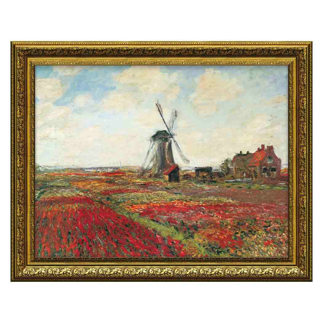 【ポイント10倍 & クーポン！】モネ 名画 ミュージアムアートシリーズ チューリップ畑 ユーパワー MW-14014 ギフト インテリア 取寄品 シネマコレクション